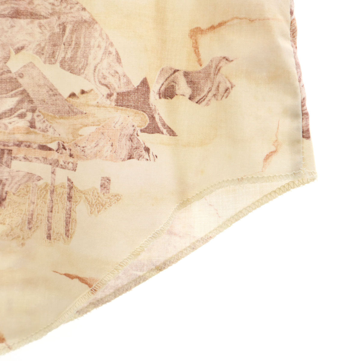 H BAR C エイチバーシー 70s ヴィンテージ 長袖 ウエスタンシャツ ベージュ メンズ