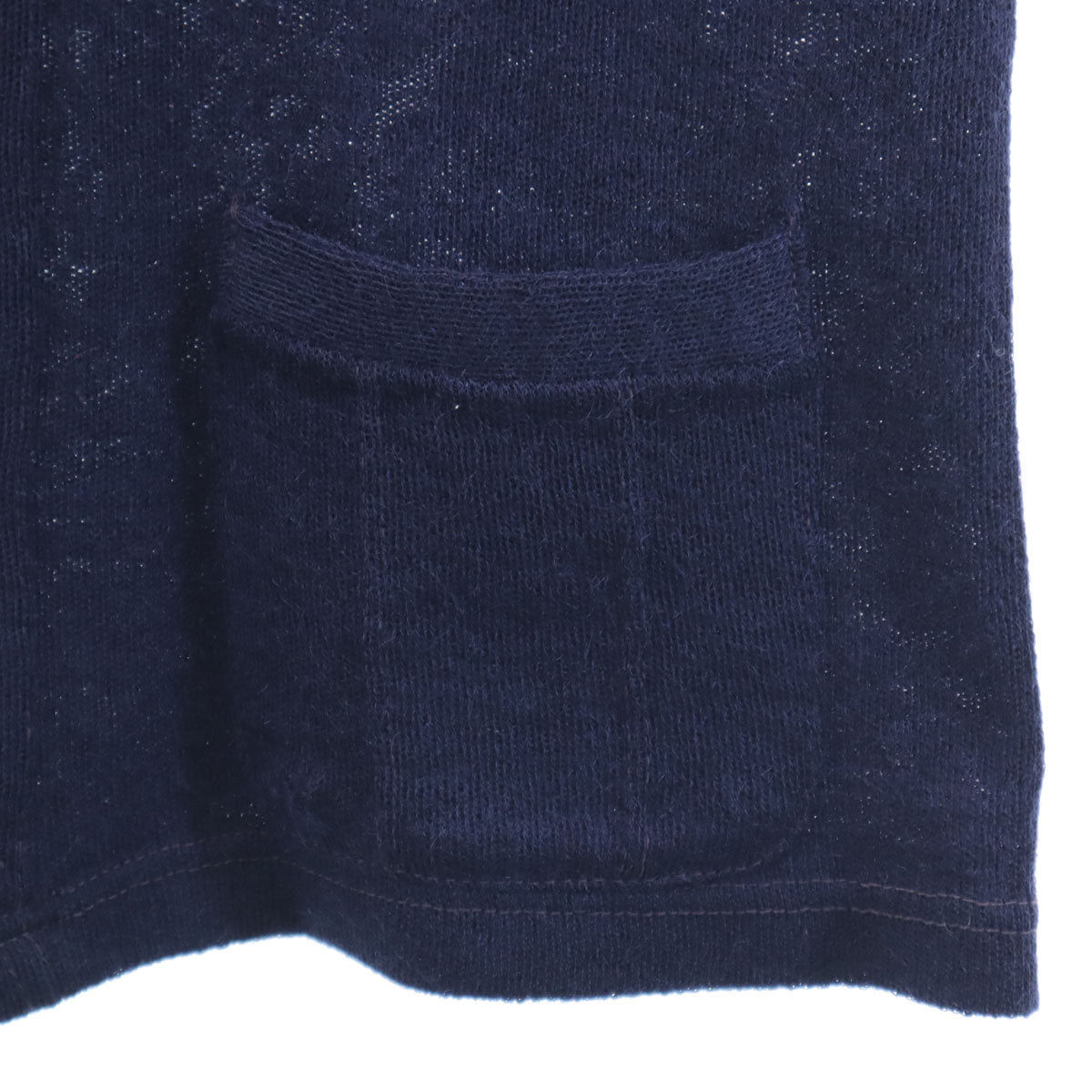 CAMPUS キャンパス 50s ヴィンテージ ウールブレンド 長袖 カーディガン 42 ネイビー メンズ