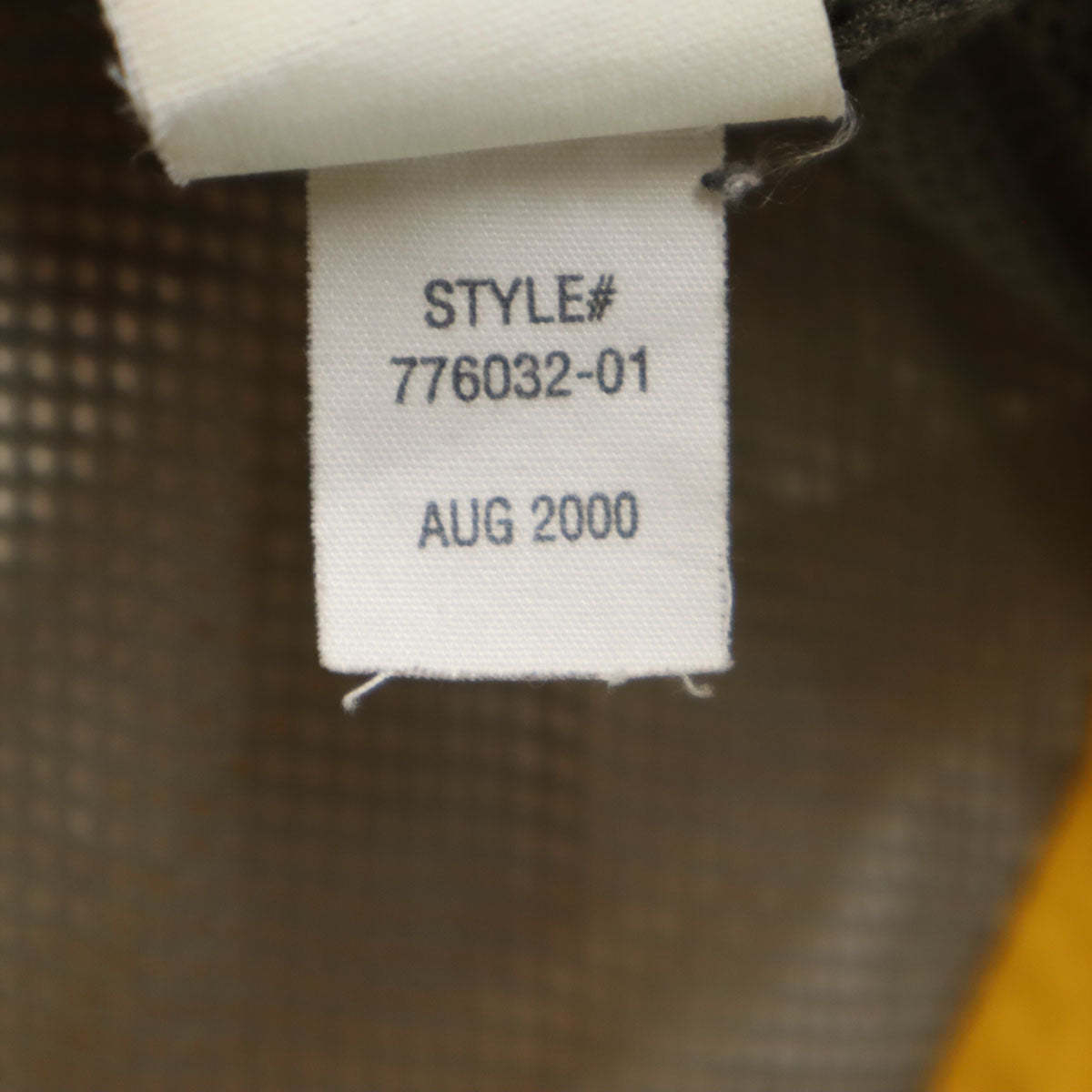 GAP ギャップ 2000年 オールド ナイロンジャケット M イエロー フード付き メンズ