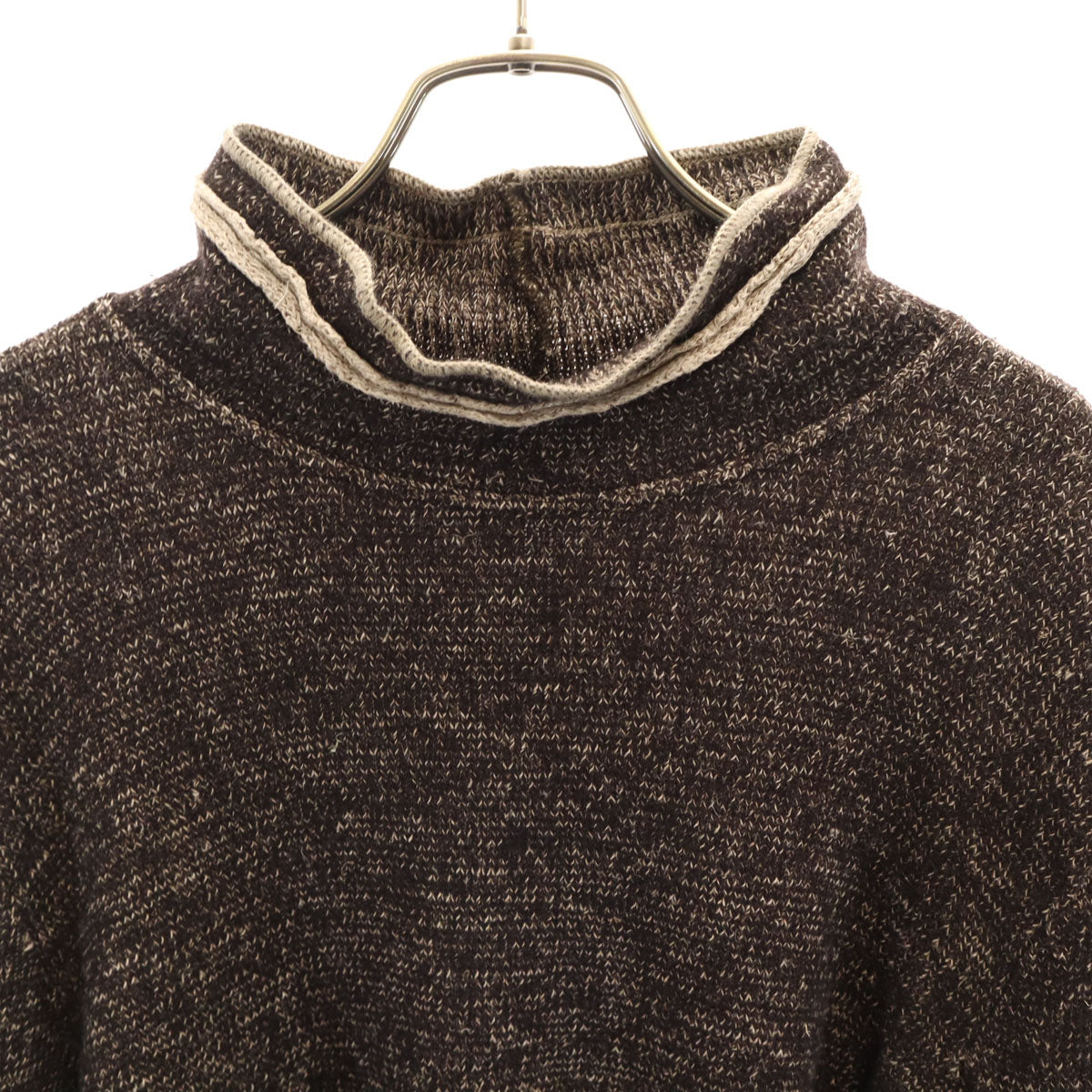 ARMANI JEANS アルマーニジーンズ イタリア製 長袖 セーター L ブラウン ニット メンズ