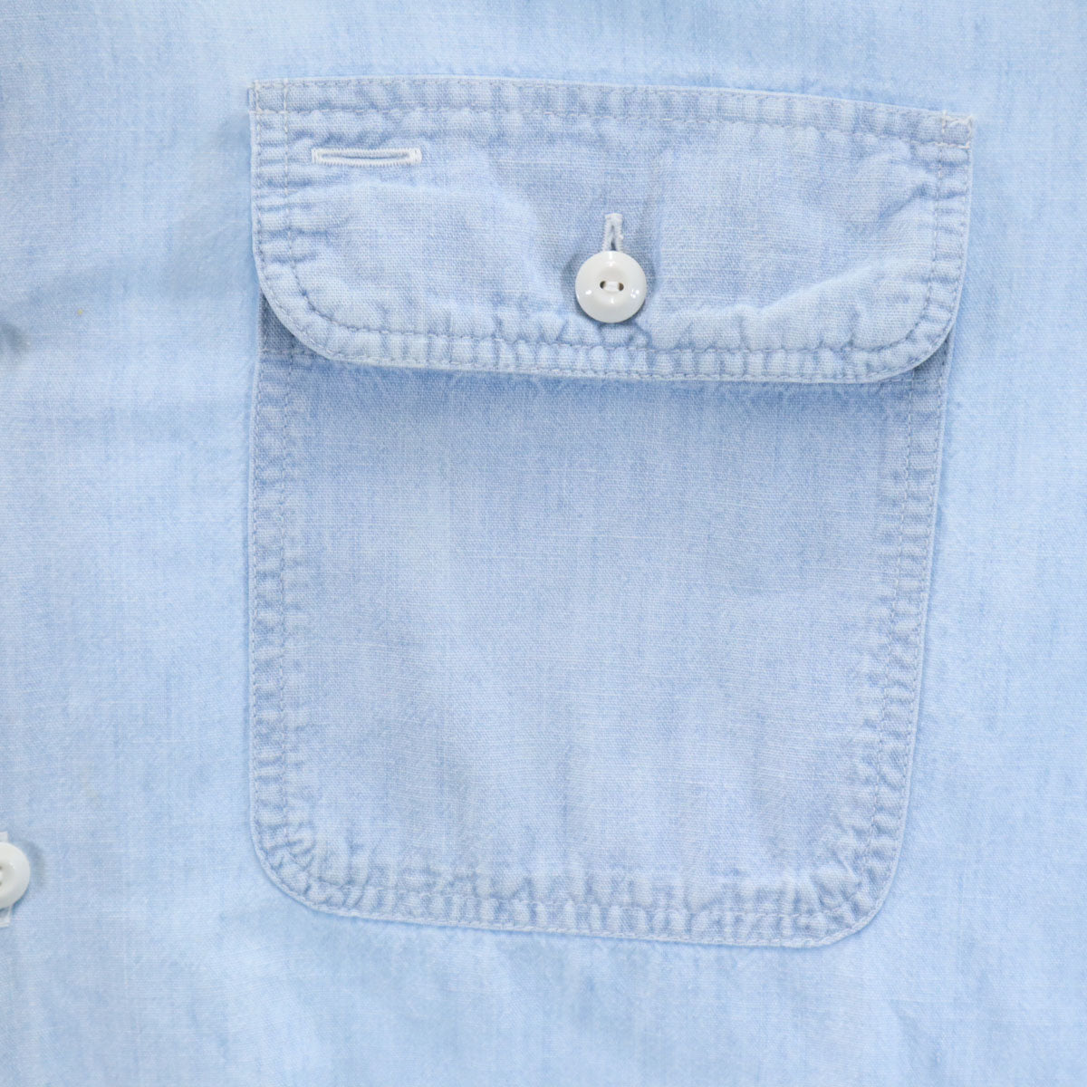 MADISON BLUE マディソンブルー 日本製 長袖 コットンシャツ 1 ブルー メンズ