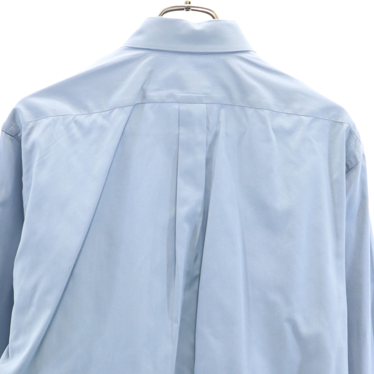 アルマーニ コレッツィオーネ 長袖 シャツ 41 ブルー メンズ