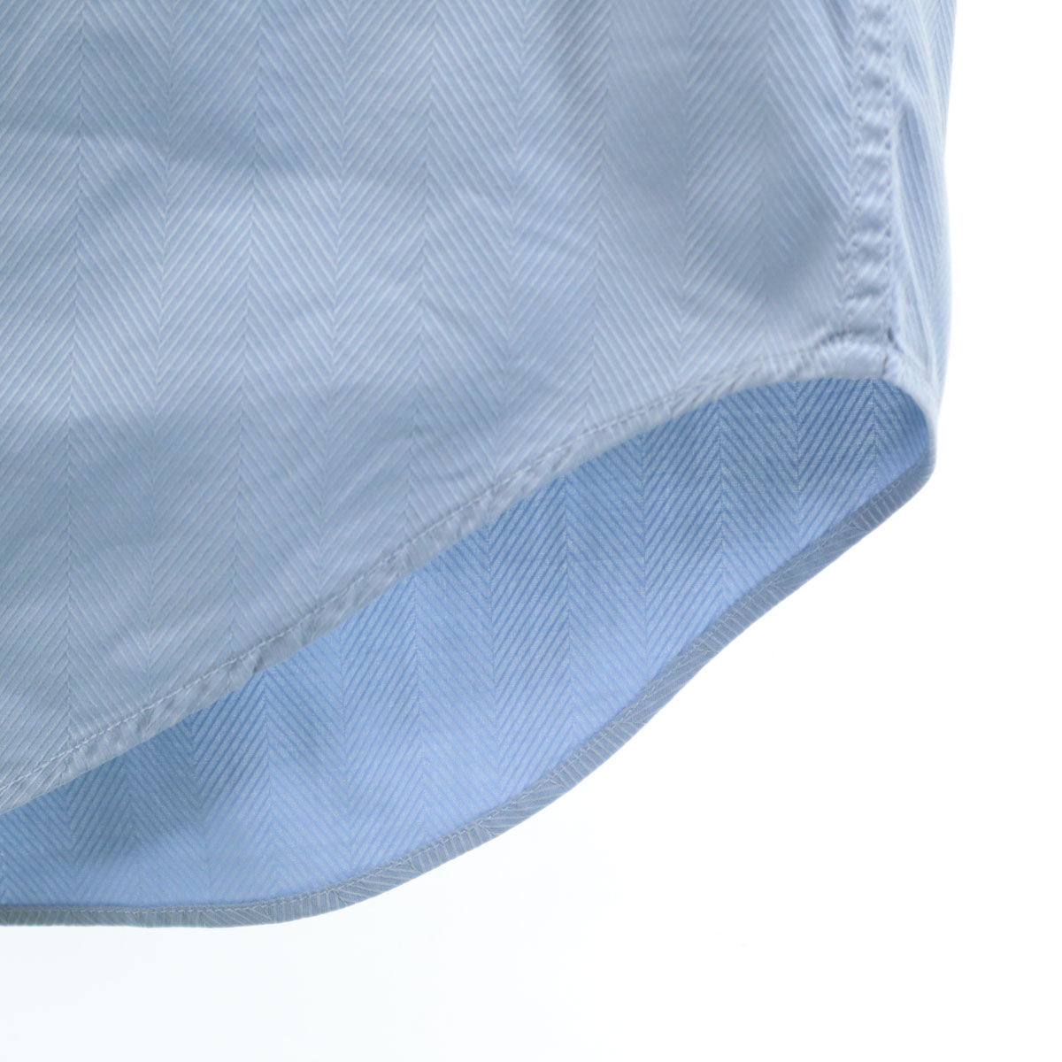 アルマーニ コレッツィオーネ 長袖 シャツ 41 ブルー メンズ