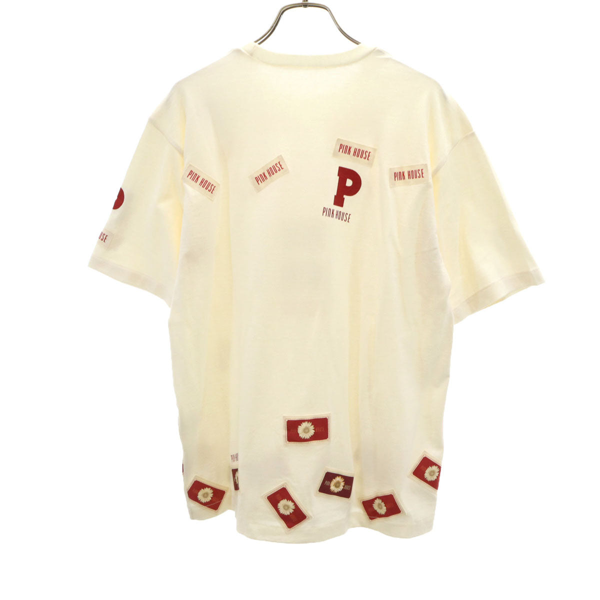PINK HOUSE ピンクハウス 半袖 Tシャツ L アイボリー メンズ