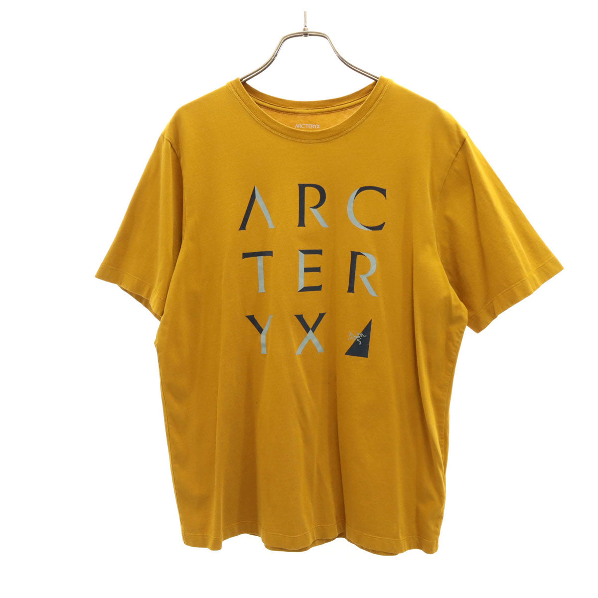 ARC'TERYX アークテリクス 半袖 ARRAY Tシャツ M マスタード アウトドア メンズ