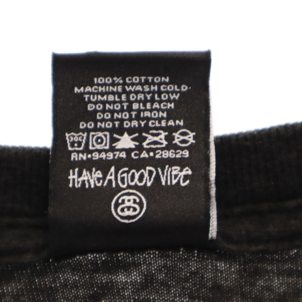 STUSSY ステューシー 半袖 Tシャツ L ブラック メンズ