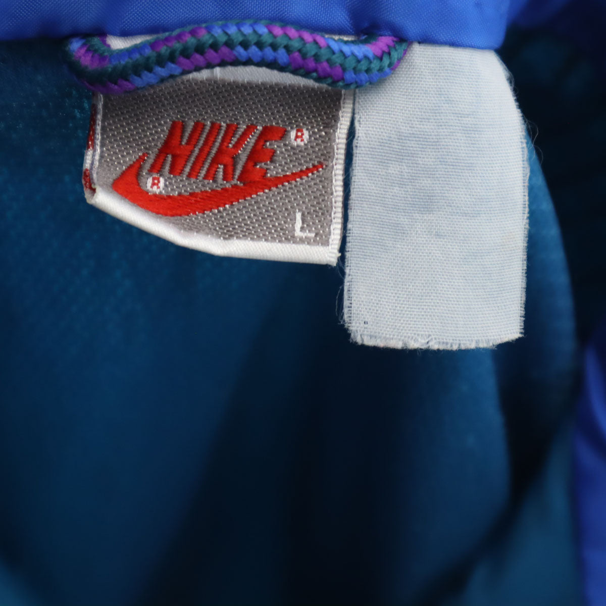 NIKE ナイキ 90s オールド 銀タグ ジップジャケット L グリーン系 レディース