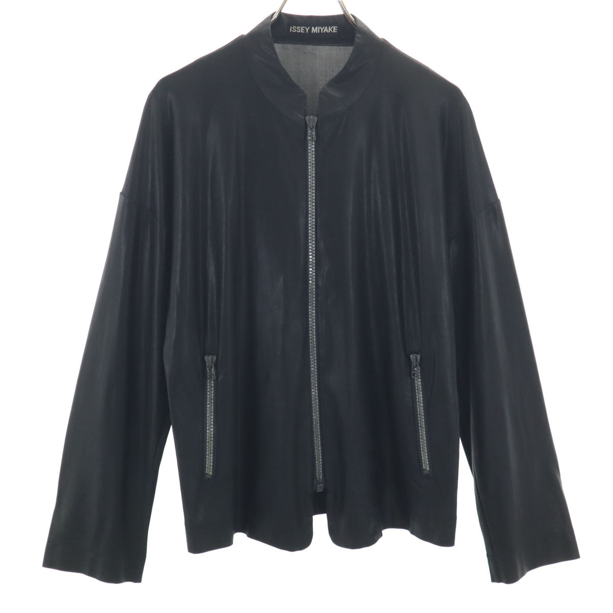 ISSEY MIYAKE イッセイミヤケ 90s 日本製 オールド ジップジャケット M ブラック ブルゾン メンズ