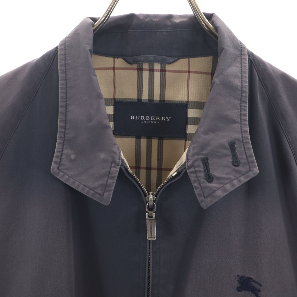 BURBERRY LONDON バーバリーロンドン ブルゾン チャコールグレー ジャケット スイングトップ メンズ