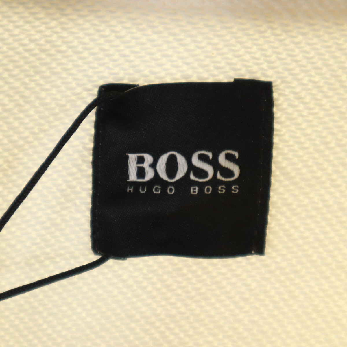 BOSS HUGO BOSS ボスヒューゴボス 未使用 スウェット切替 ブルゾン XXL アイボリー ジャケット ハンガー付き メンズ