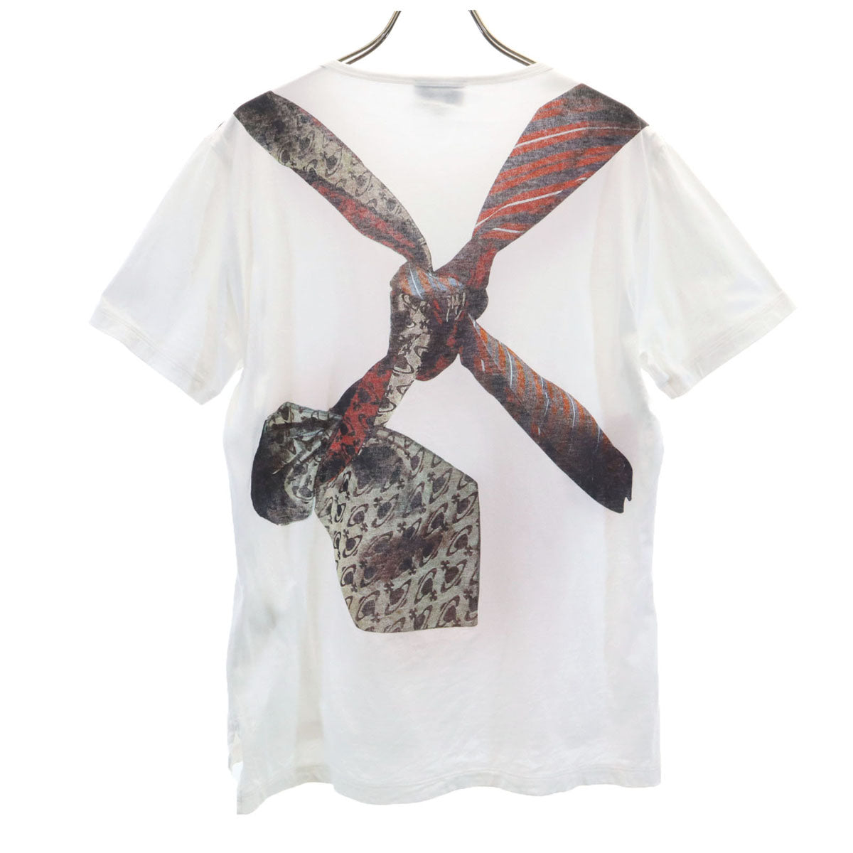 Vivienne WestwoodMAN ヴィヴィアンウエストウッドマン 日本製 半袖 Tシャツ 48 ホワイト メンズ