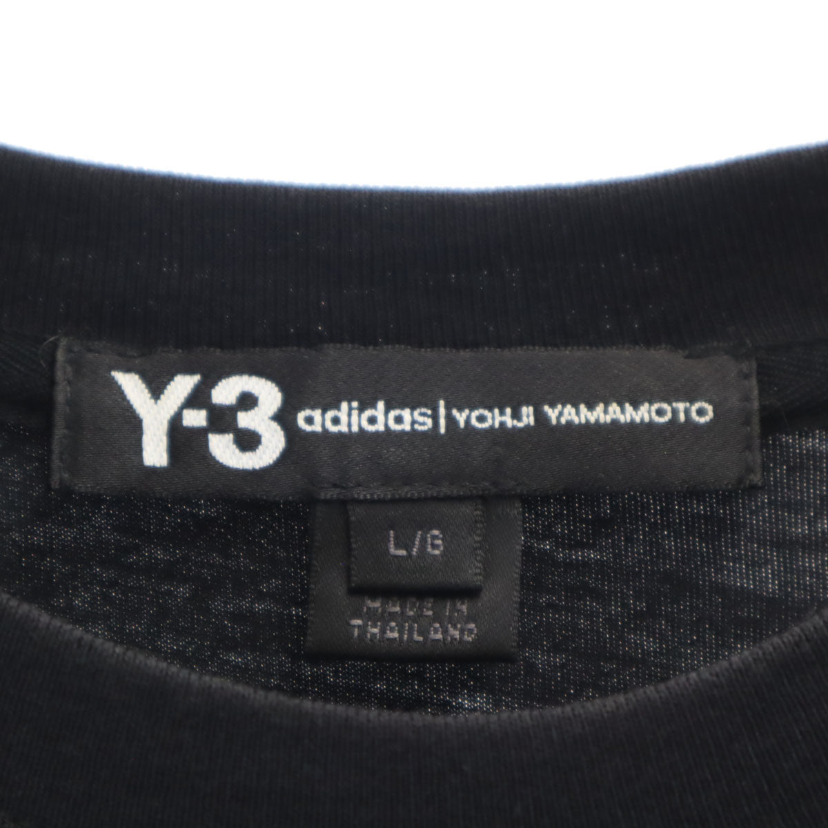 Y-3 ワイスリー 半袖 Tシャツ L ブラック ヨウジヤマモト メンズ