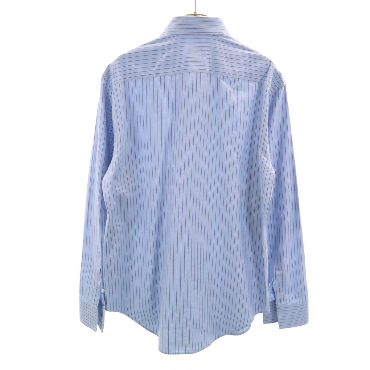 ARMANI COLLEZIONI アルマーニコレッツォーニ 長袖 コットンシャツ 40 ブルー系 メンズ