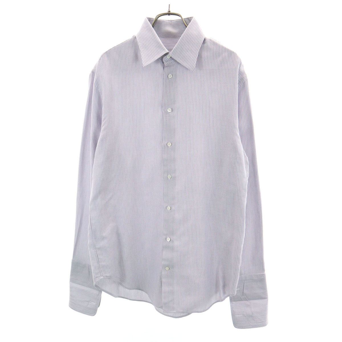 ARMANI COLLEZIONI アルマーニコレッツォーニ 長袖 コットンシャツ 40 ホワイト系 メンズ