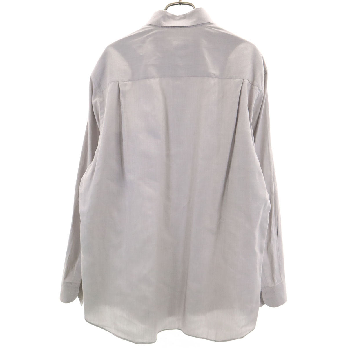 ARMANI COLLEZIONI アルマーニコレッツォーニ 長袖 コットンシャツ 41 グレー系 メンズ