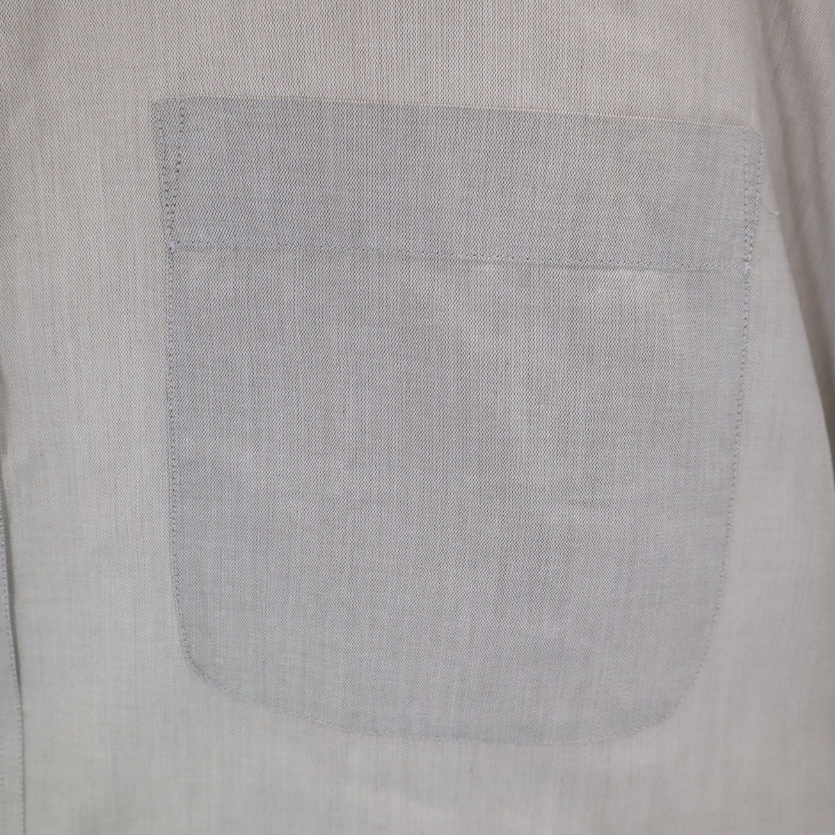 ARMANI COLLEZIONI アルマーニコレッツォーニ 長袖 コットンシャツ 41 グレー系 メンズ