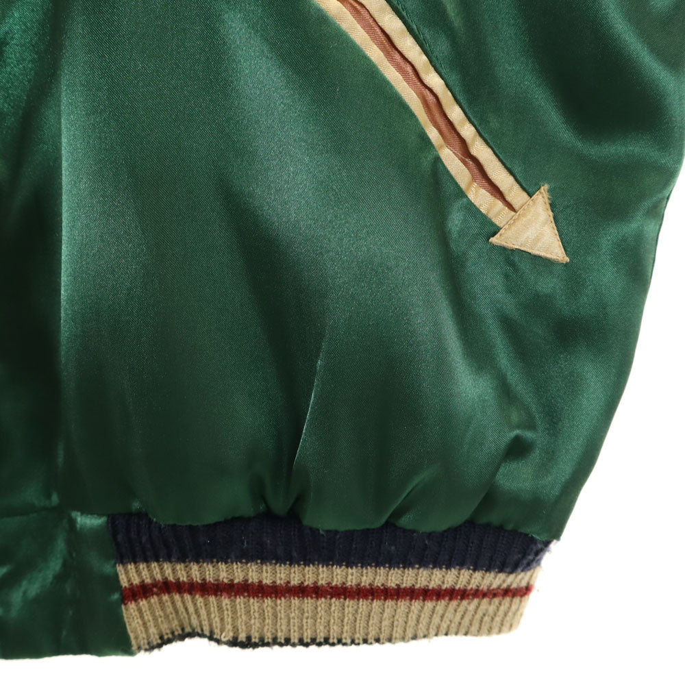 東洋エンタープライズ テーラー東洋 リバーシブル TT10930 T品番 虎 スカジャン S グリーン メンズ