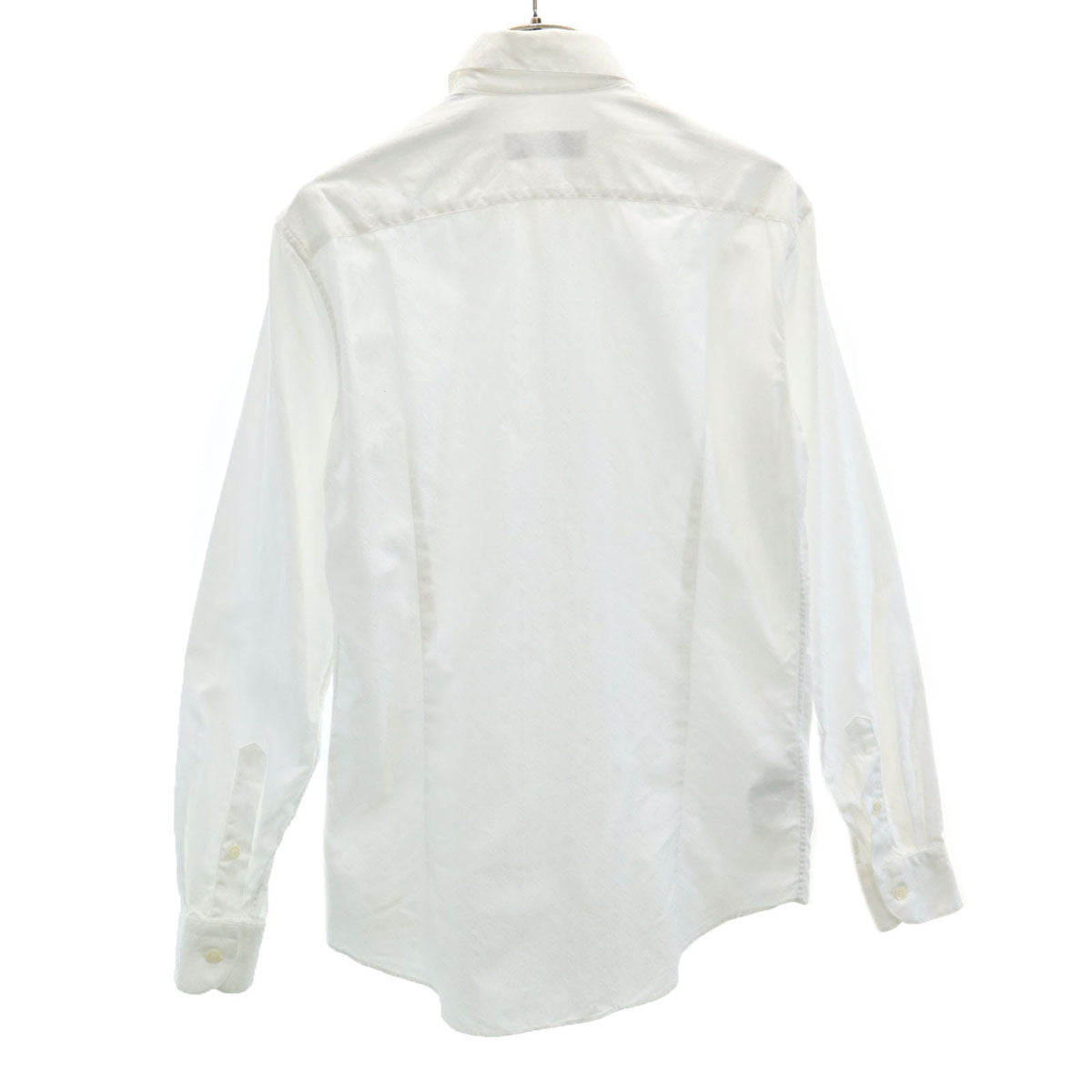 SalvatoreFerragamo サルバトーレフェラガモ 長袖 コットンシャツ XS ホワイト メンズ