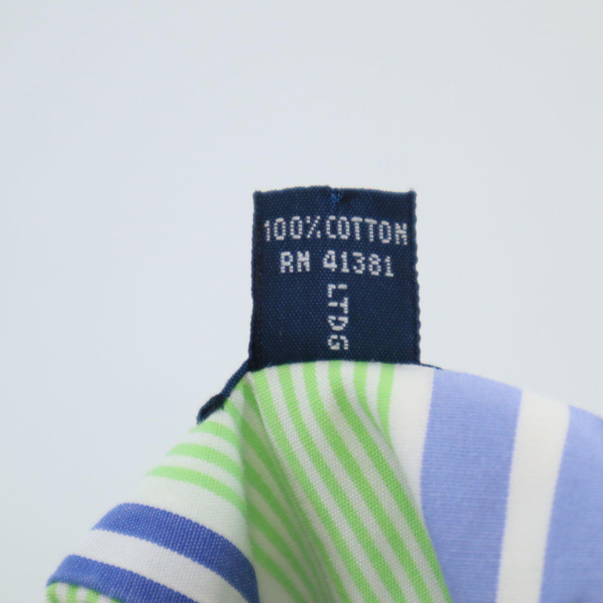 RALPH LAUREN ラルフローレン 90s オールド ストライプ柄 長袖 コットンシャツ M メンズ