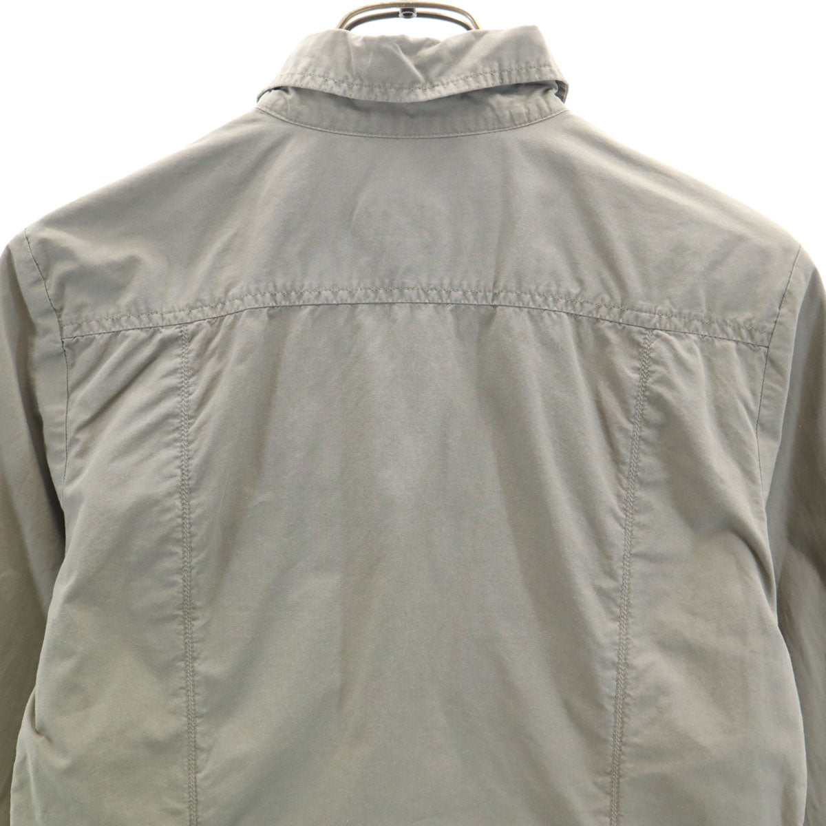 MONCLER モンクレール ハンガリー製 長袖 コットンシャツ S ベージュ レディース