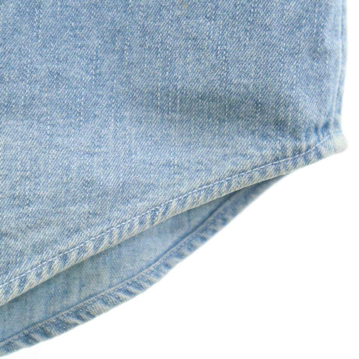 Warner Bros ワーナーブラザーズ 90s オールド バックプリント 長袖 コットンシャツ L ライトブルー メンズ