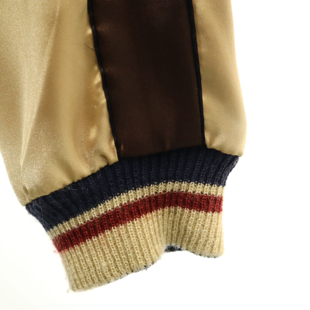 東洋エンタープライズ テーラー東洋 リバーシブル TT11145 T品番 鷲 日本地図 ドラゴン エイリアン スカジャン S ブラウン 龍 宇宙人 メンズ