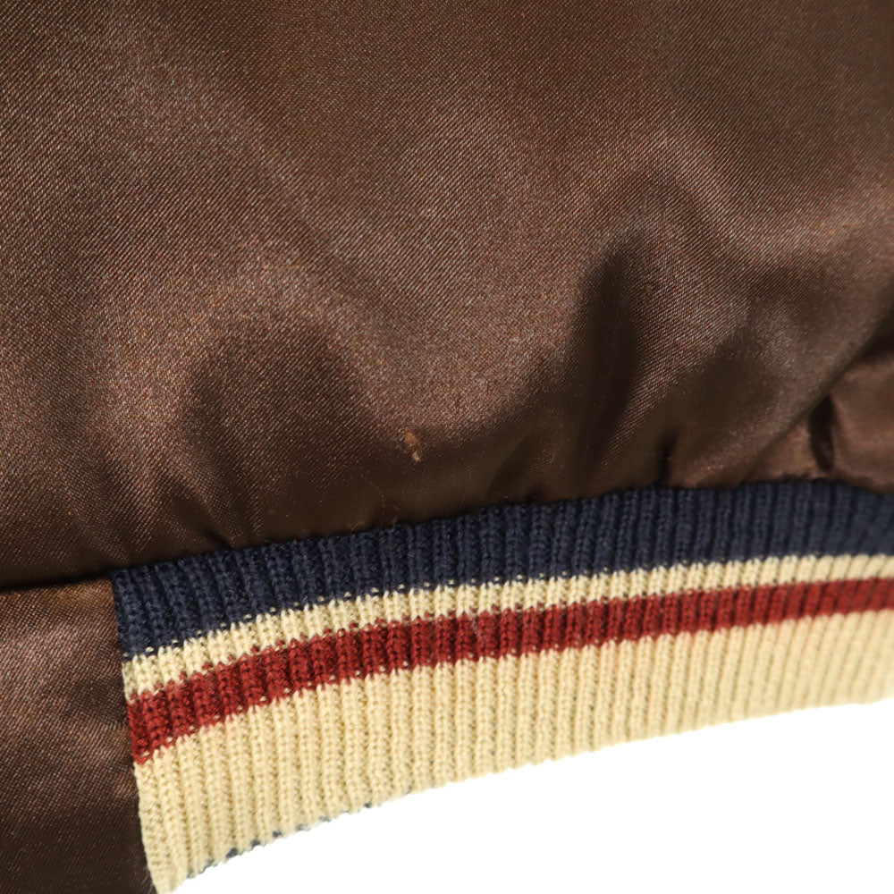 東洋エンタープライズ テーラー東洋 リバーシブル TT11145 T品番 鷲 日本地図 ドラゴン エイリアン スカジャン S ブラウン 龍 宇宙人 メンズ