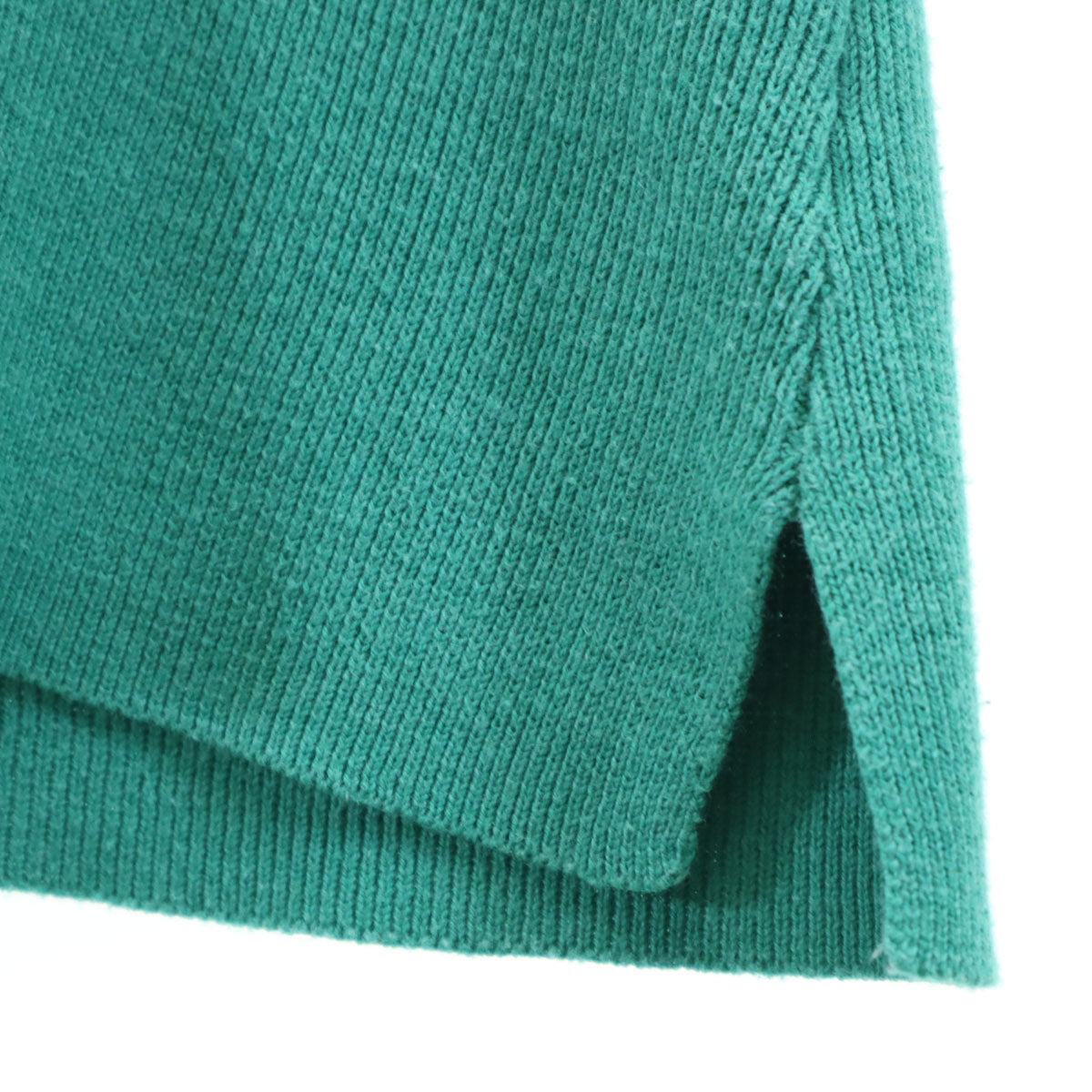 YANWORKS 90s オールド 長袖 Vネック セーター L グリーン レディース