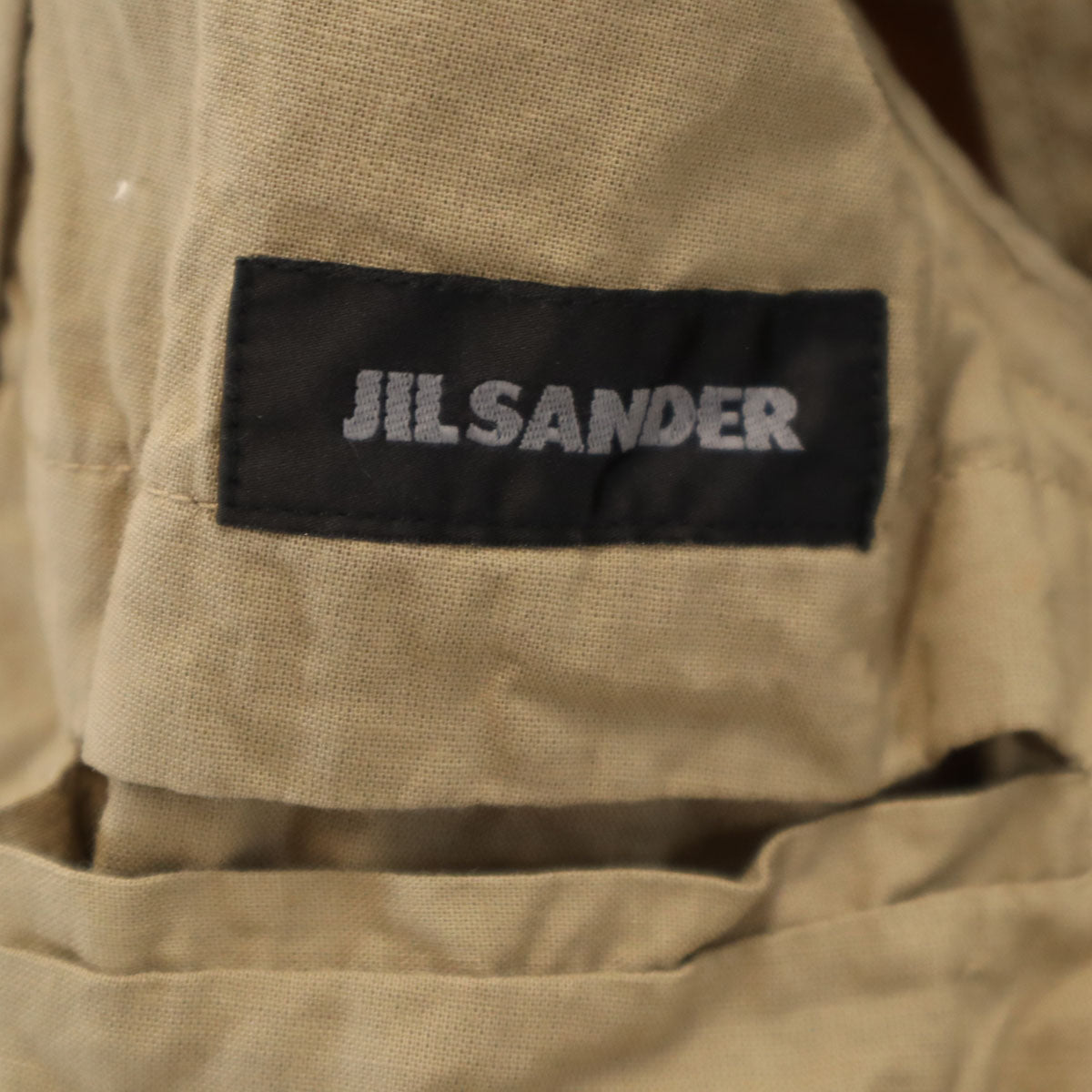 JIL SANDER ジルサンダー イタリア製 テーラードジャケット 48 ベージュ メンズ