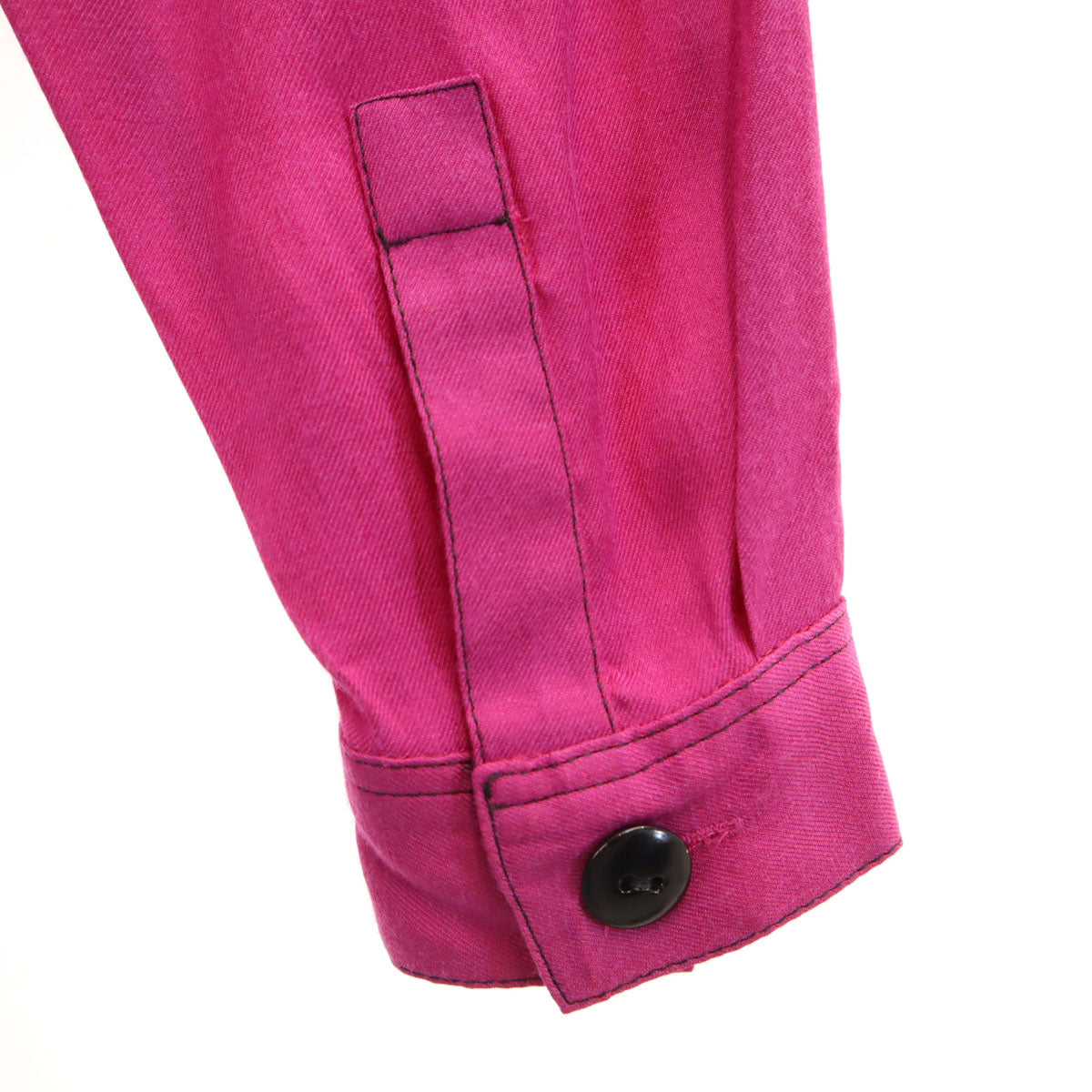 Christian Dior PRET-A-PORTER クリスチャンディオール プレタポルテ 90s オールド 長袖 シャツ マゼンタ メンズ