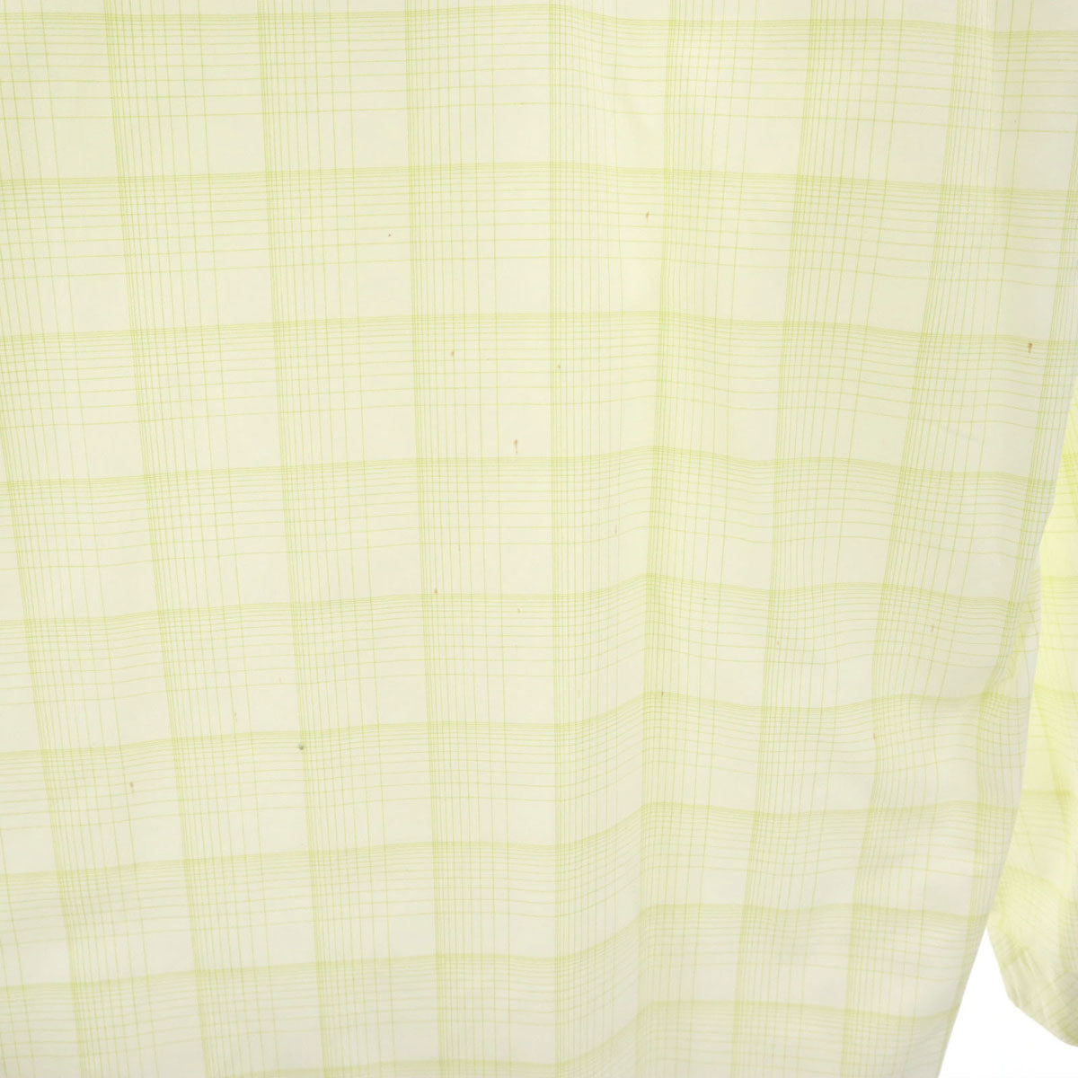 CELINE セリーヌ 未使用 日本製 チェック柄 長袖 ルームウェア シャツ M ホワイト メンズ