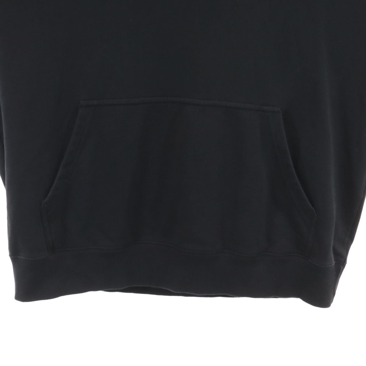 FRED PERRY フレッドペリー バックロゴ 長袖 スウェットパーカー L ブラック メンズ