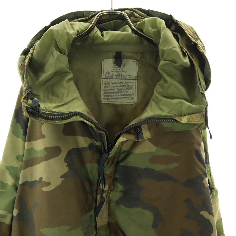 US ARMY アメリカ軍 90s オールド ECWCS GEN1 GORE-TEX 迷彩柄 ウッドランドカモ マウンテンパーカー XL カーキ メンズ