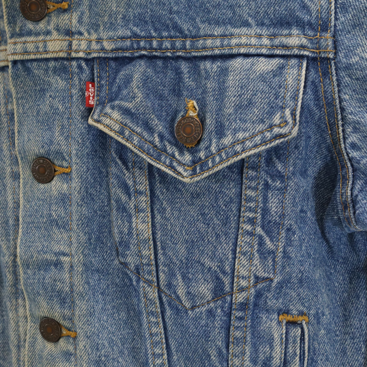 Levi's リーバイス 80s 70506-0214 USA製 ヴィンテージ デニムジャケット 40 ウォッシュブルー ジージャン トラッカー メンズ