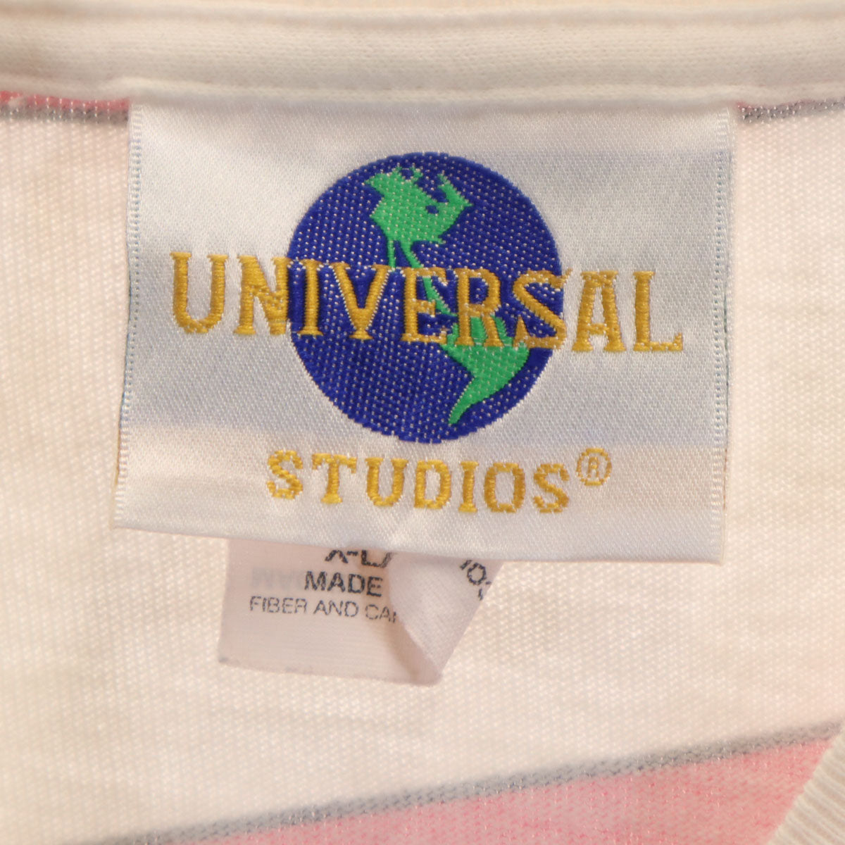 UNIVERSAL STUDIOS BLUE MAN GROUP ユニバーサルスタジオ 90s USA製 オールド ドクタースース キャット・イン・ザ・ハット 半袖 Tシャツ XL レッド メンズ