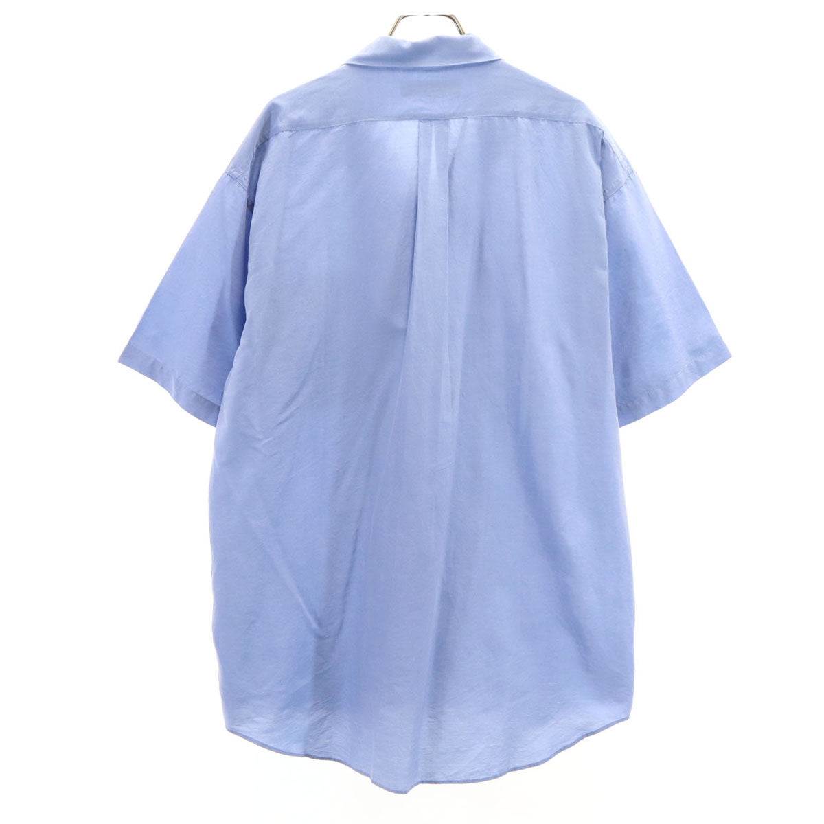 LANVIN STUDIO ランバンスタジオ 90s オールド 半袖 シャツ 50 ブルー メンズ