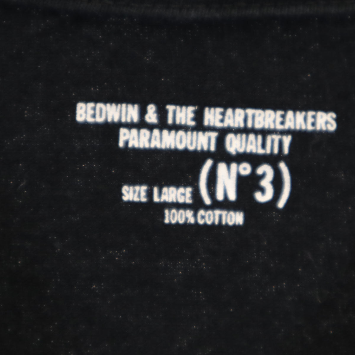 BEDWIN & THE HEARTBREAKERS ベドウィンアンドザハートブレイカーズ 日本製 半袖 Tシャツ L ブラック メンズ