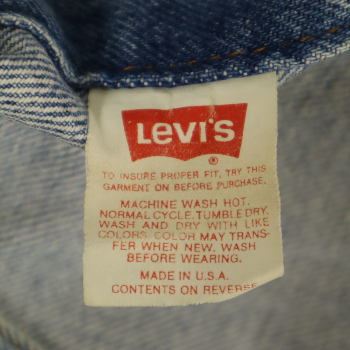 Levi's リーバイス 90s 70506-0217 USA製 オールド デニムジャケット 40 ウォッシュブルー ジージャン トラッカー メンズ