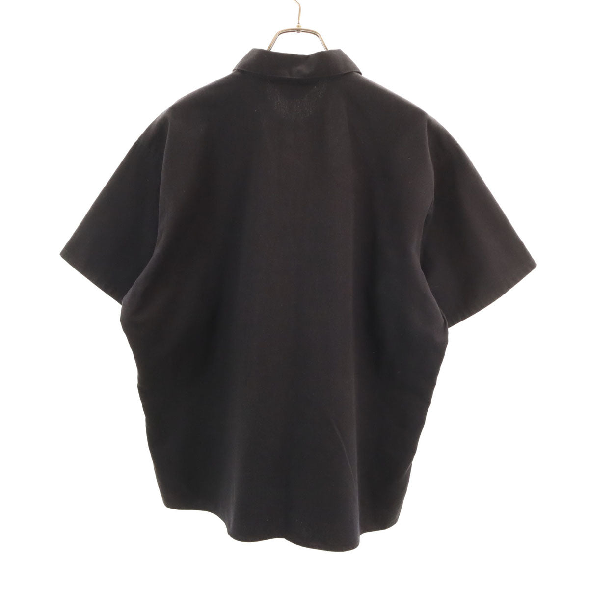 BEN DAVIS ベンデイビス 80s 90s USA製 オールド 半袖 ハーフジップ ワークシャツ XL ブラック メンズ