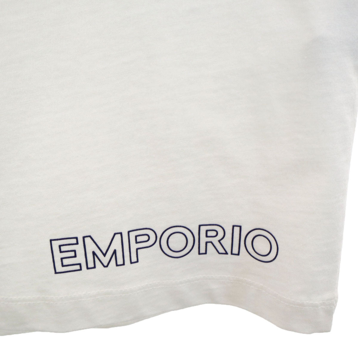 未使用 Emporio Armani エンポリオアルマーニ 長袖 Tシャツ 16A ホワイト ロンT キッズ
