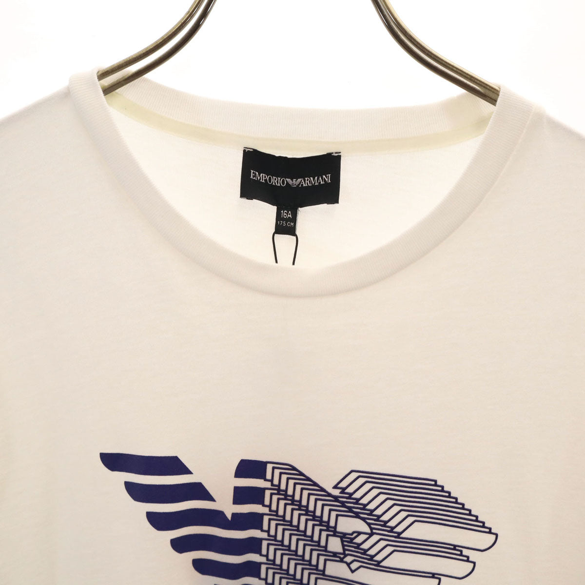 未使用 Emporio Armani エンポリオアルマーニ 長袖 Tシャツ 16A ホワイト ロンT キッズ