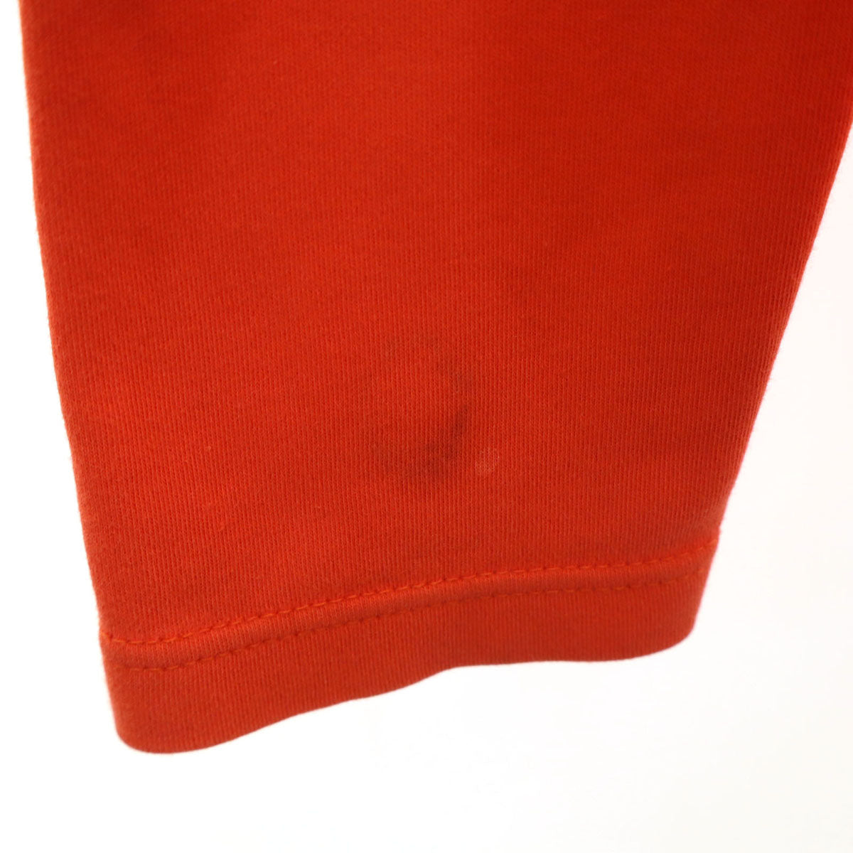 A.P.C. アーペーセー フランス製 長袖 Vネック Tシャツ S オレンジ ロンT 無地 レディース