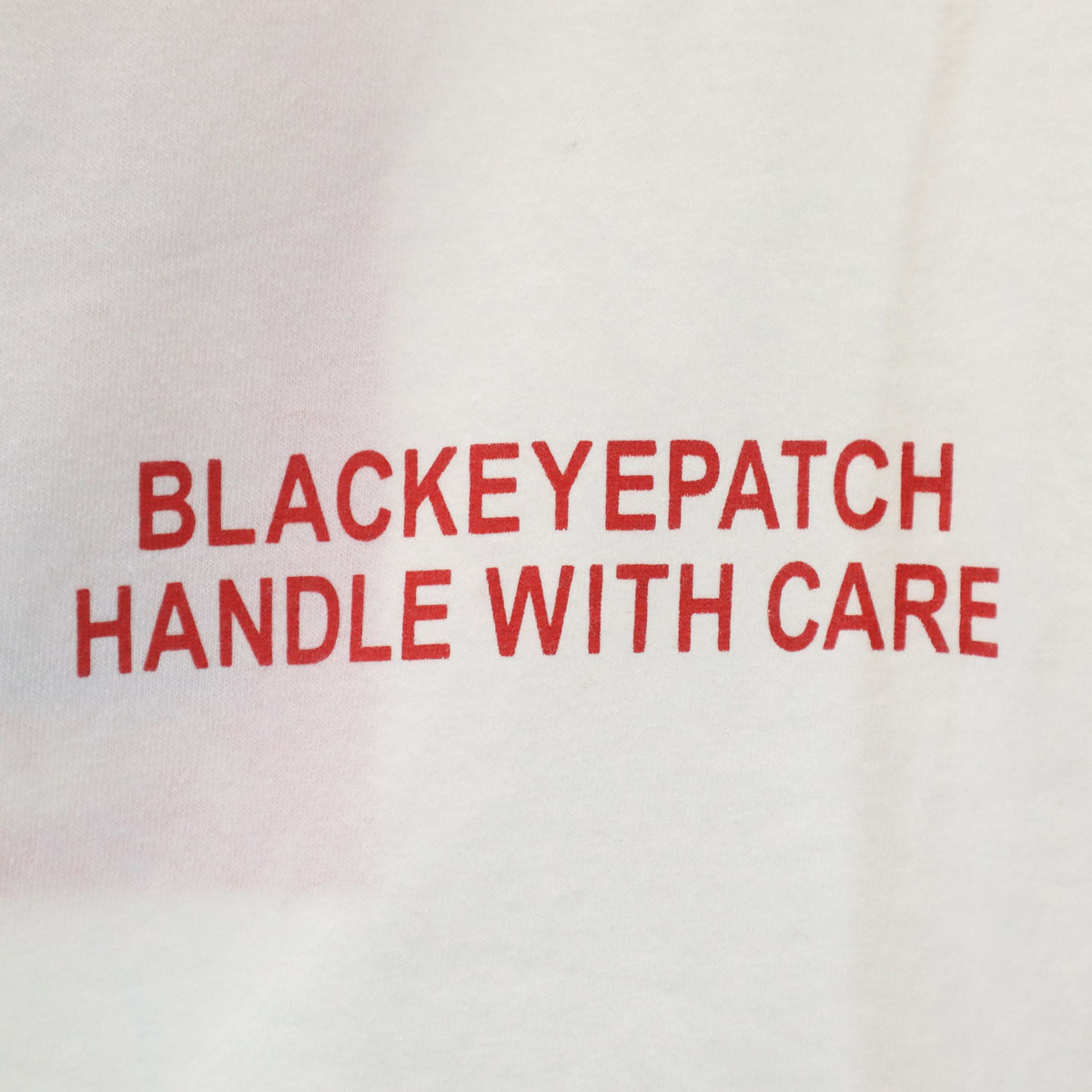 THE BLACK EYE PATCH ブラックアイパッチ 取扱注意 半袖 Tシャツ M ホワイト メンズ