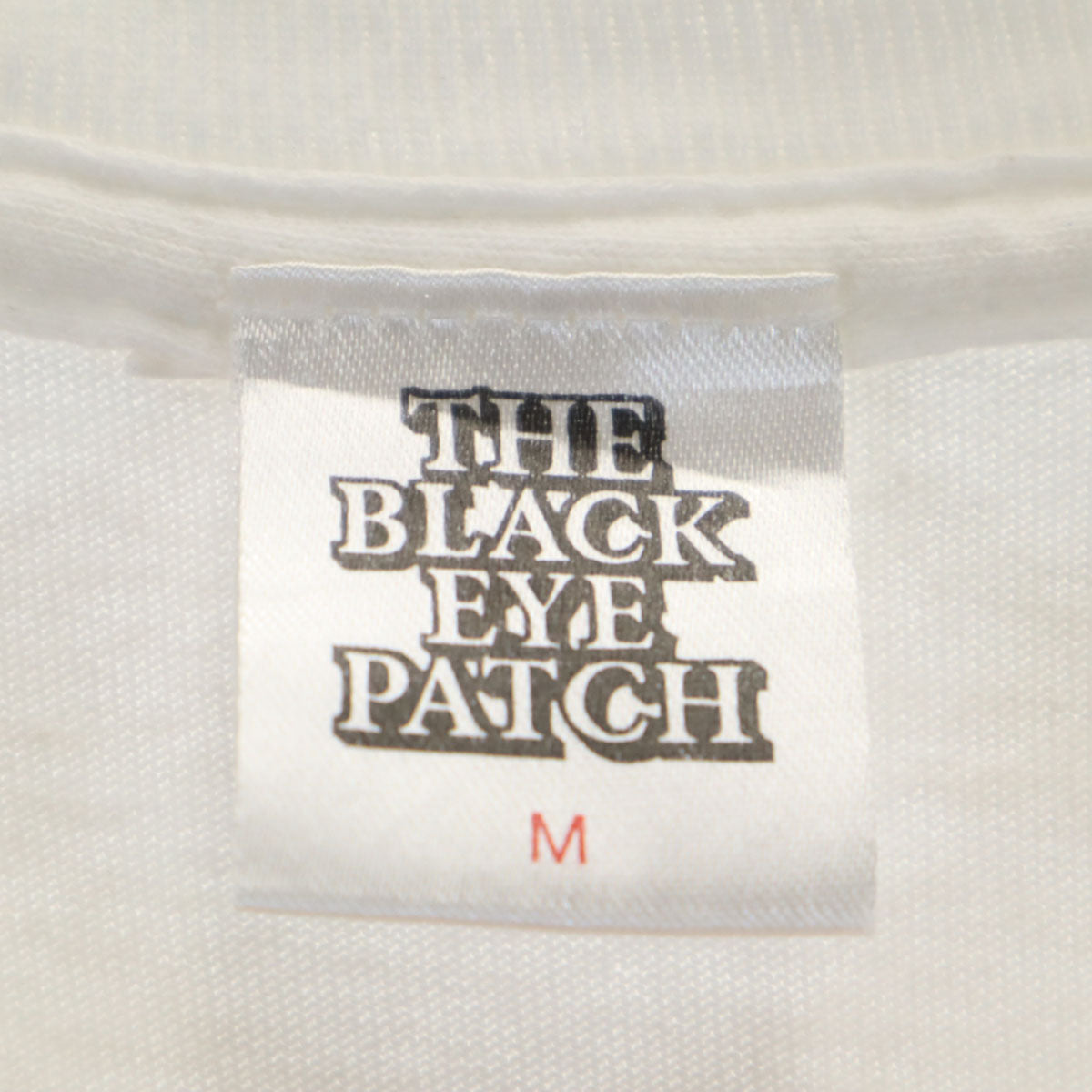 THE BLACK EYE PATCH ブラックアイパッチ 取扱注意 半袖 Tシャツ M ホワイト メンズ