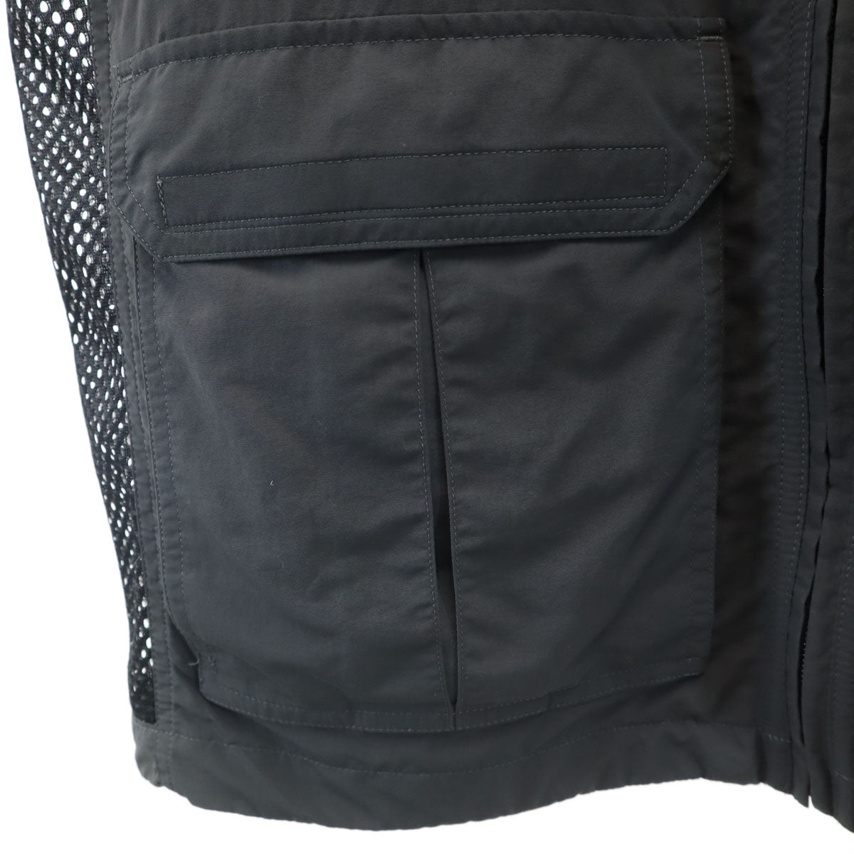 THE NORTH FACE ノースフェイス トレッカー メッシュ ベスト M チャコールグレー SFC-27 アウトドア メンズ