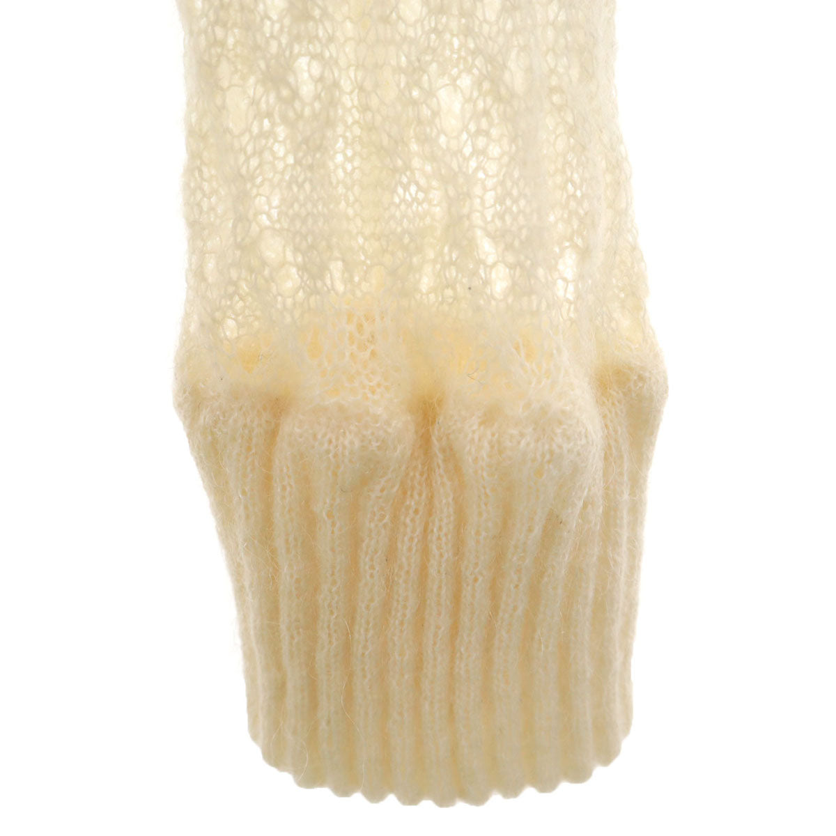 courreges クレージュ 長袖 ニット ボレロ 9R アイボリー カーディガン レディース