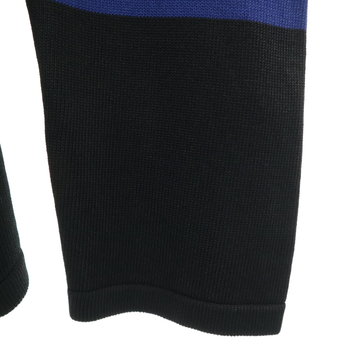 KENZO ケンゾー 90s 日本製 オールド ボーダー柄 長袖 ニット M ブラック レディース