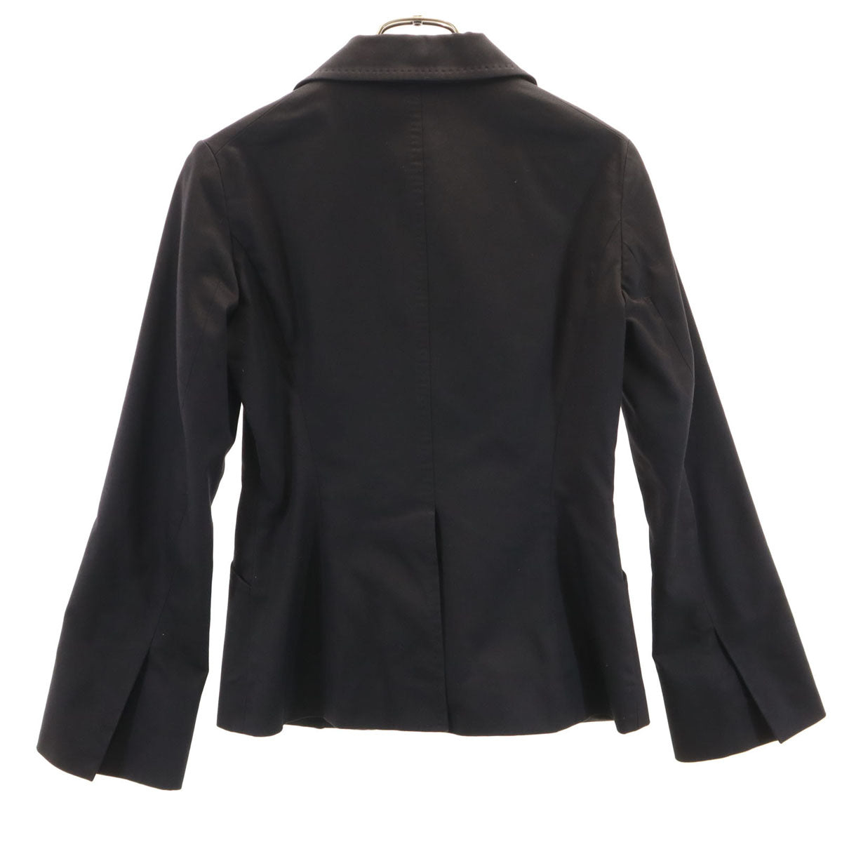 UNITED ARROWS ユナイテッドアローズ 日本製 テーラードジャケット 36 ブラック レディース