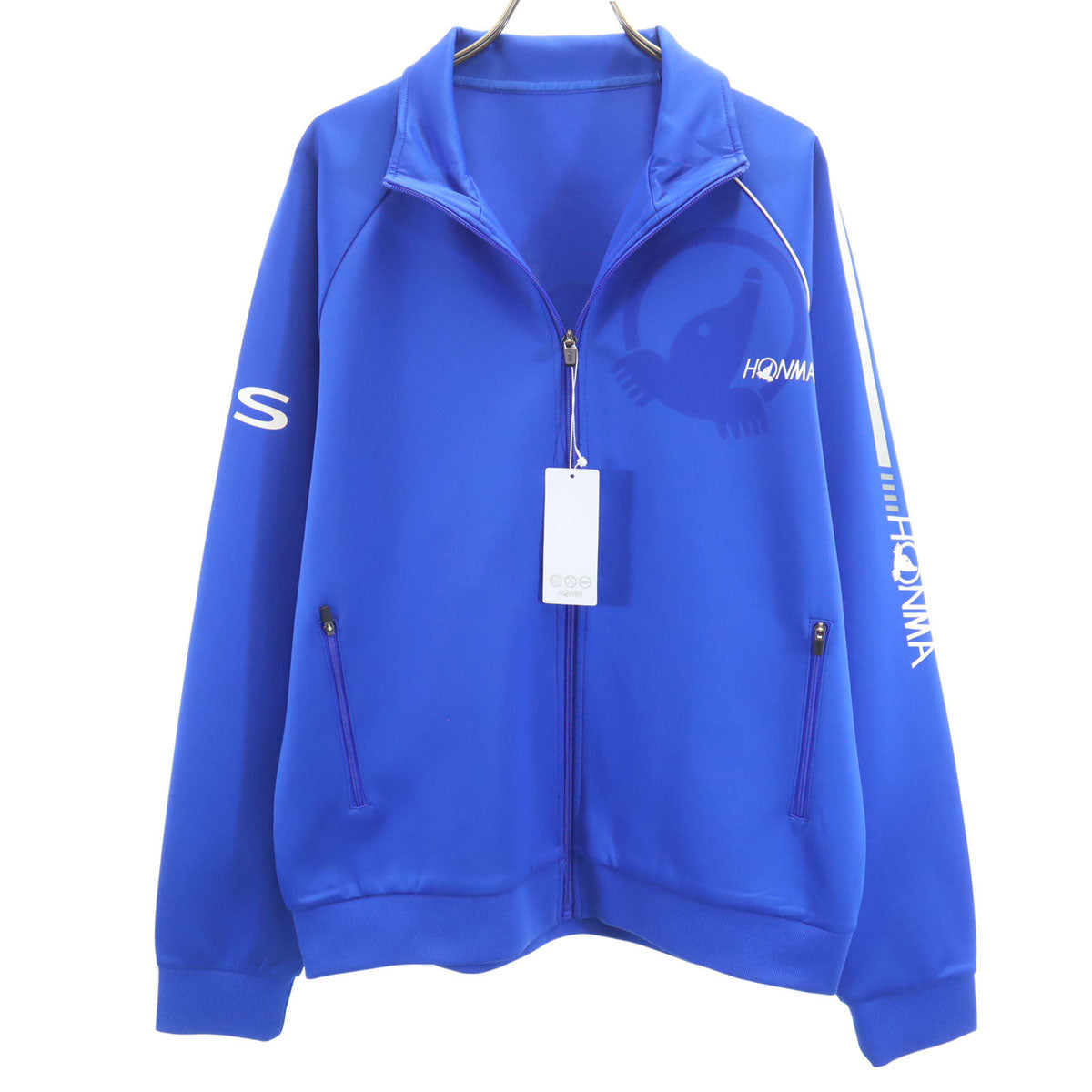 未使用 HONMA 本間ゴルフ トラックジャケット XL ブルー ジャージ メンズ
