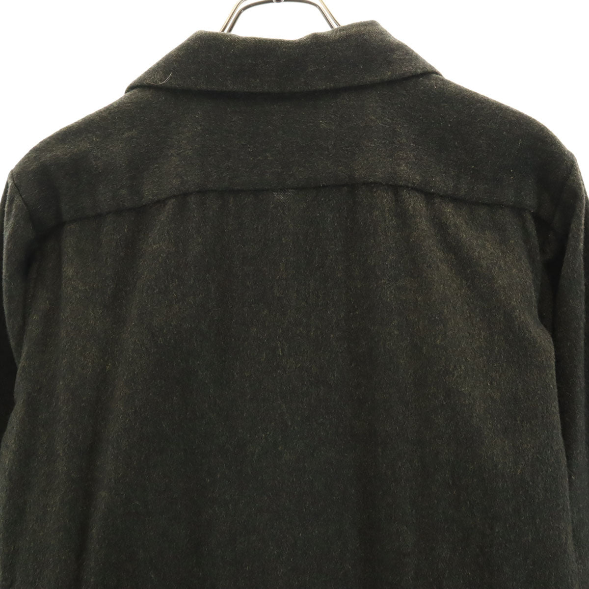 Golden Needle Manhattan ゴールデンニードル 60s ヴィンテージ 開襟シャツ 長袖 オープンカラーシャツ M カーキ メンズ